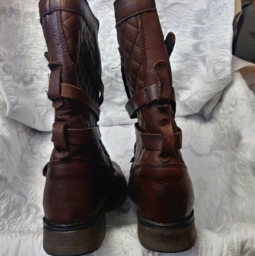 Steve Madden combat boots